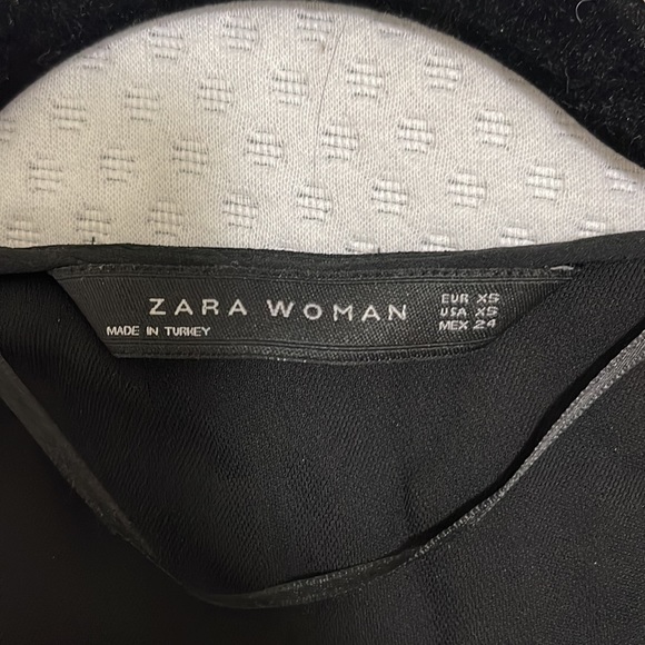 Zara black blouse - Picture 3 of 3